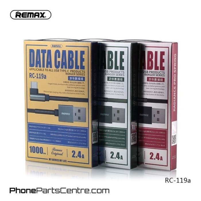 Remax Ranger Series Data Cable RC-119a Type C Android kabel Data