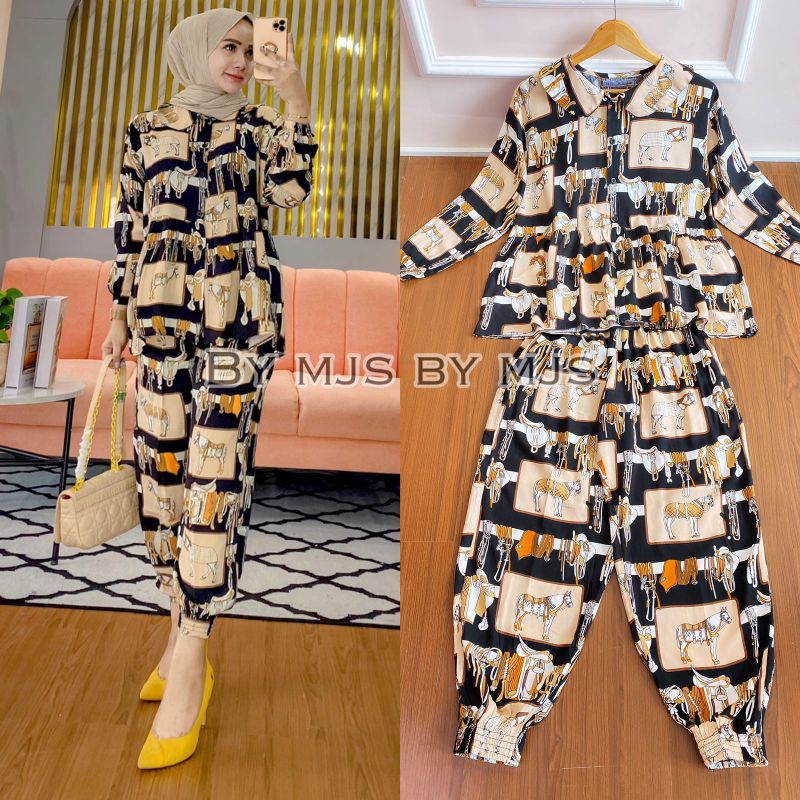 ONE SET MAHESWARI by MJS Homedress Original