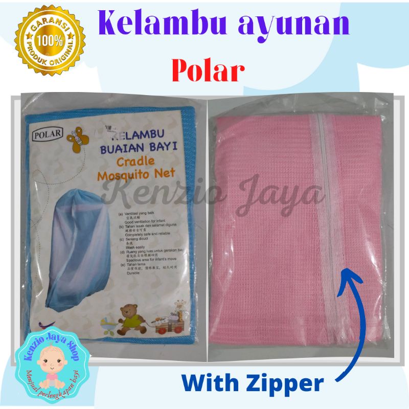 kelambu ayunan bayi polar