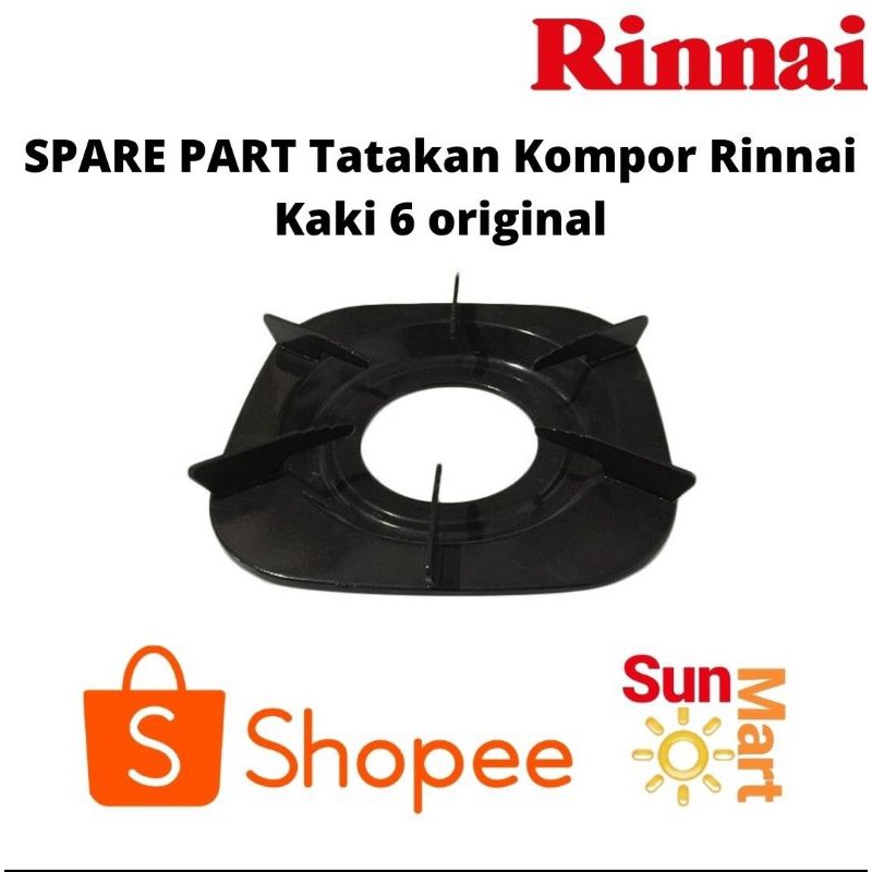 Tatakan Kompor Rinnai Tungku Kompor Rinnai Original Pabrik Rinnai Tungku Kaki 6 Tatakan Kompor Rinnai kaki 6 Type Kompor Rinnai