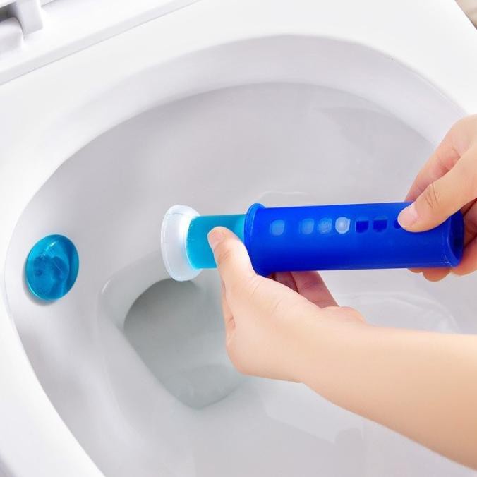 NEW GEL PEMBERSIH DAN PENGHARUM TOILET GEL PEWANGI KLOSET