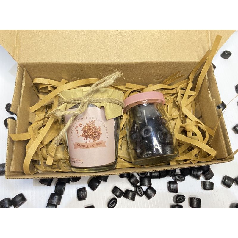 COFFEE CANDLES (Lilin Aromaterapi dari Kopi alami)