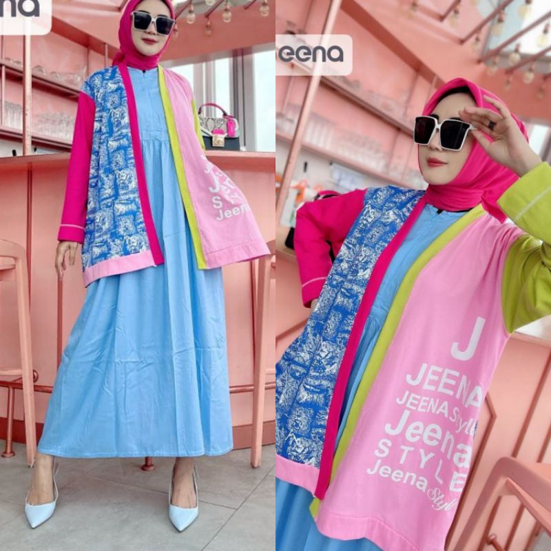 KIMAYA ONE SET DRESS OUTER BY JEENA