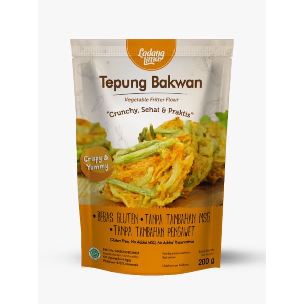 

Ladang Lima Tepung Bakwan 200gr