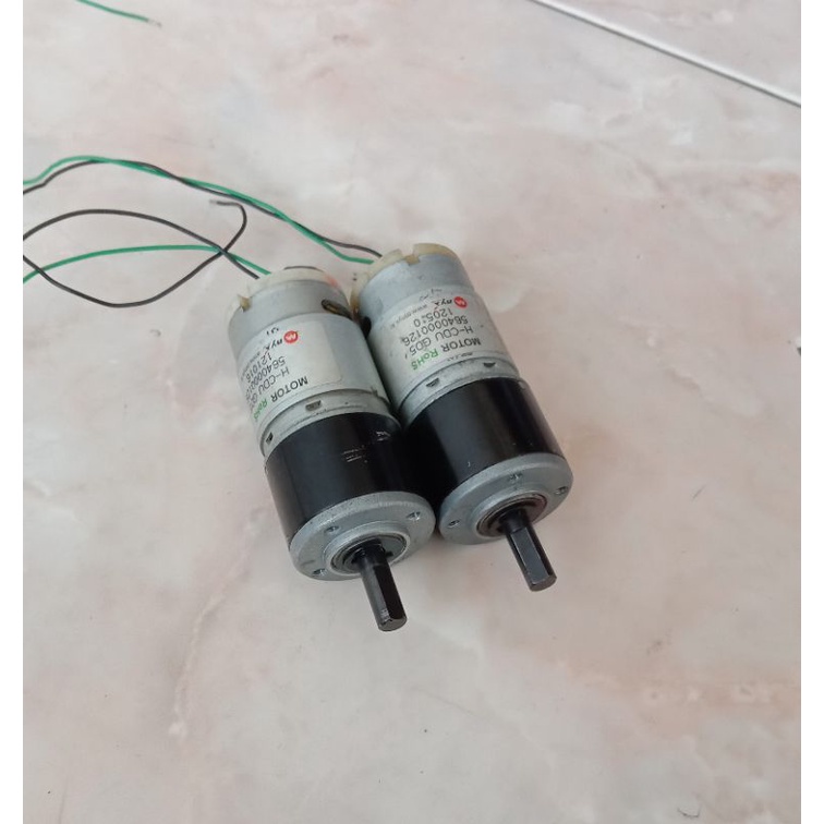 Dc Motor 12V H-CDU GD14 - H-CDU GD 5 ROHS 320 Dan 243Rpm