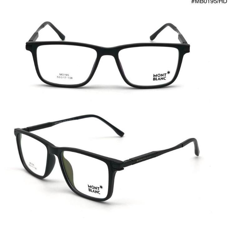 Special - frame kacamata pria minus photocromic / anti radiasi montblanc 시