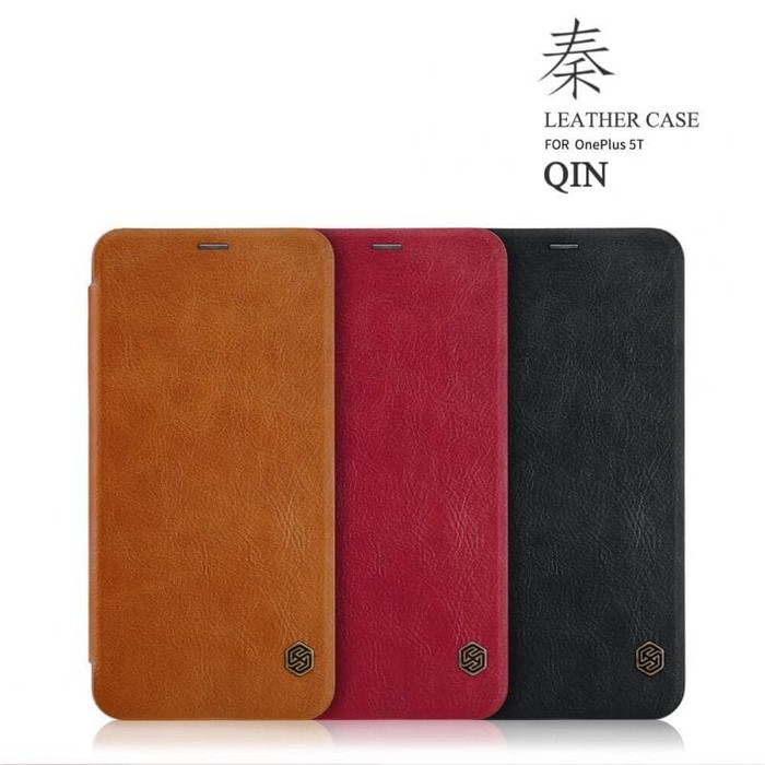 Flip Cover ONEPLUS 5T Nillkin Qin Leather Flip Case Original