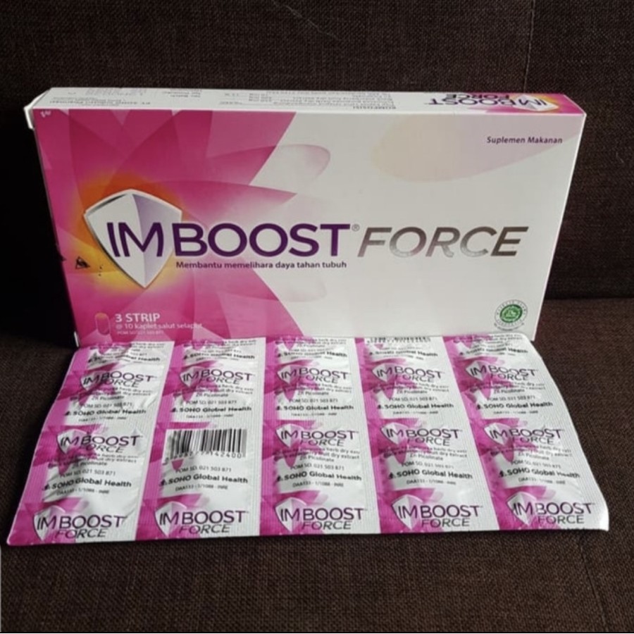 TERLARIS!!! Hot Produk Imboost Force Caplet 1strip Isi 10Tablet Berkualitas