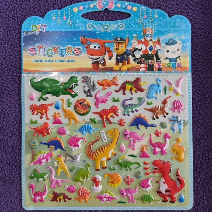 

Baru Stiker Timbul Karakter Large Size - Sticker Gambar Tempel Kartun Anak Dijamin Ori