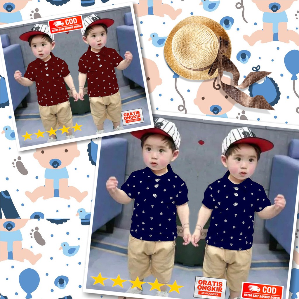 RmShop Steven baju anak  laki  laki  murah setelan 