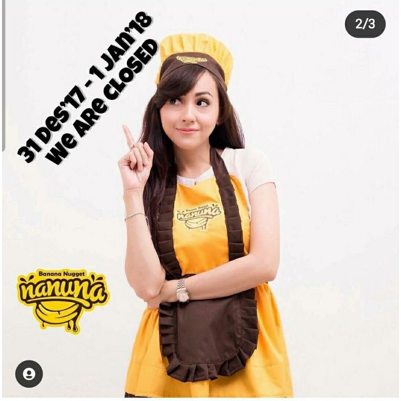 Celemek Apron wanita Celemek Salon Celemek Waitres Celemek kitchen Ladies apron Cuztom