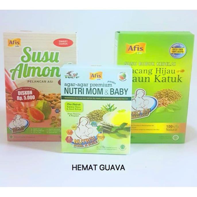 

BIG SALE! kedelai AFIS Susu premium paket menyusui ibu agar almond agar hemat Su