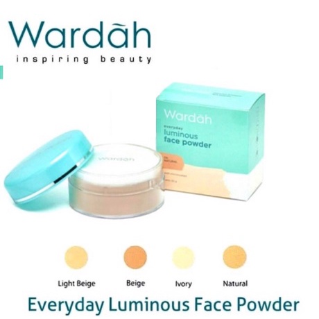 ✨SHASYA✨ Wardah Everyday Luminous Face Powder 30 g - Bedak Tabur Yang Halus dan Ringan