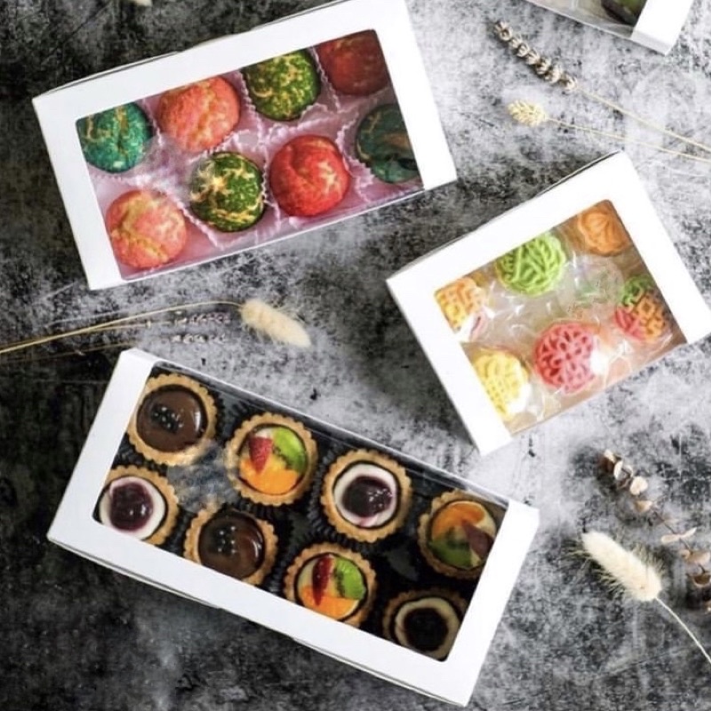 Box Kotak Brownies Pie Soes / Dus Kue 5 Pcs