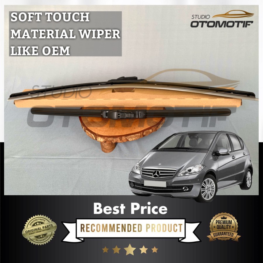 WIPER MERCY A150 W169 SOFT TOUCH FRAMELESS 2 PCS
