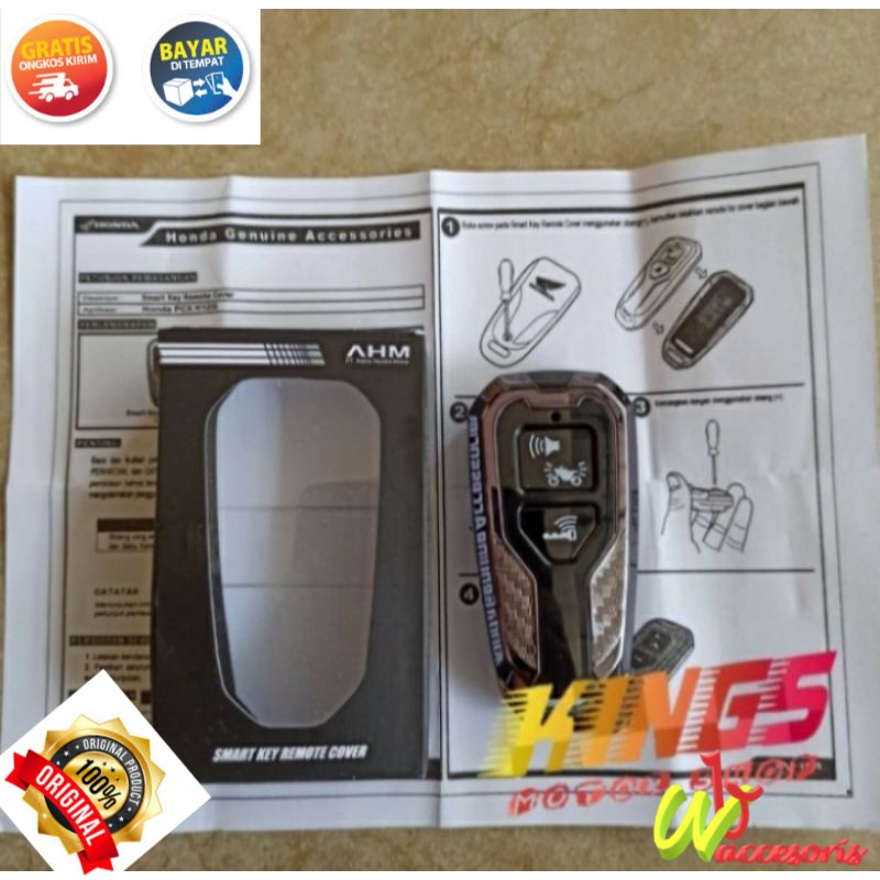 Cover remot kunci PCX NEW 160 2021 Original AHM