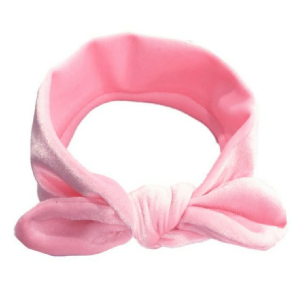 LID8046 - Bandana Bayi / Headband / Aksesoris rambut / Pita bayi cewek lucu soft