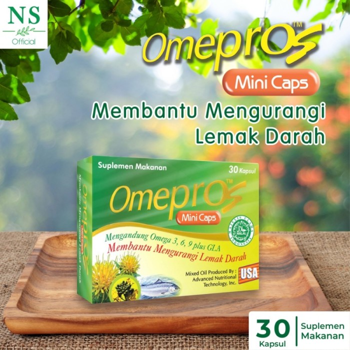 

OMEPROS MINI CAPS 30 KAPSUL