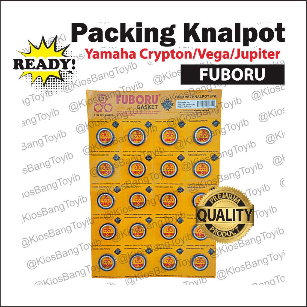 Packing Gasket Ring Knalpot/  Paking Knalpot Yamaha Crypton Vega Jupiter ★𝐅𝐮𝐛𝐨𝐫𝐮★