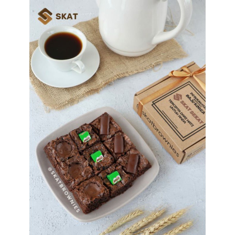 

SKAT BROWNIES MINI Coffee/Kopi 12×12