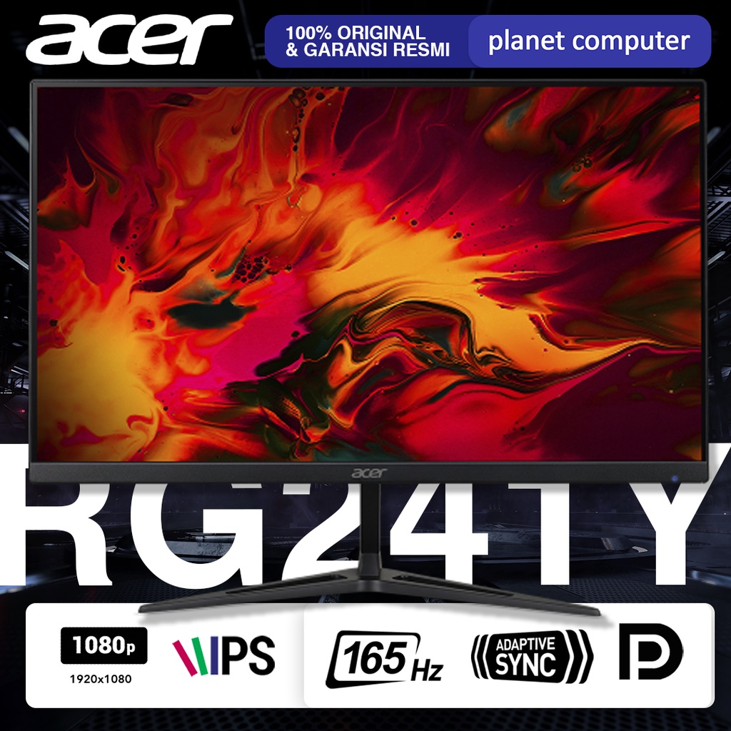 Monitor LED ACER Nitro RG241Y 24&quot; IPS 1080p 165Hz HDMI DP Vesa HDR10