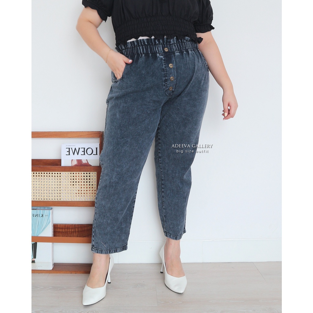 ADEEVA Marion Pants Celana Jeans Jumbo