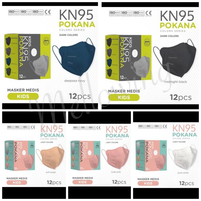 Kidos | Kn95 Pokana Kids / Masker Anak Kn95