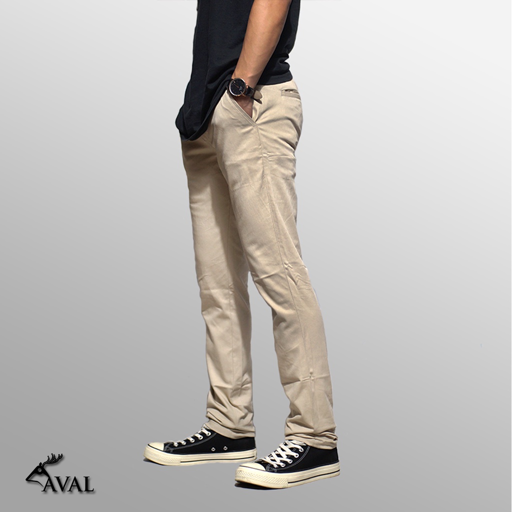 Celana Chino Bahan Scoth Stretch