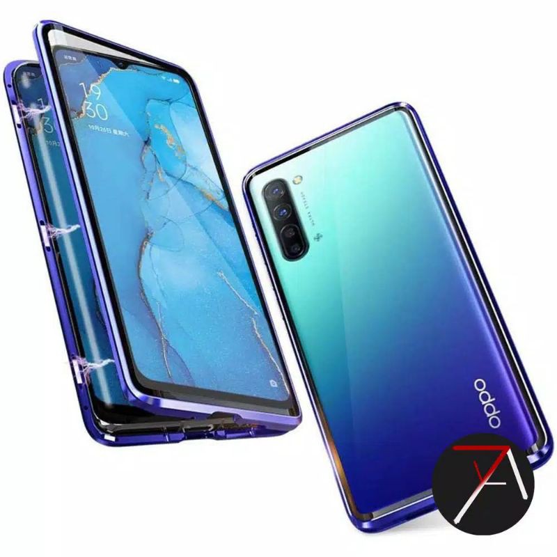 MAGNETIC CASE OPPO RENO 4 / RENO 4F / RENO 4PRO ORIGINAL MAGNETIC DOUBLE AND SINGLE GLASS