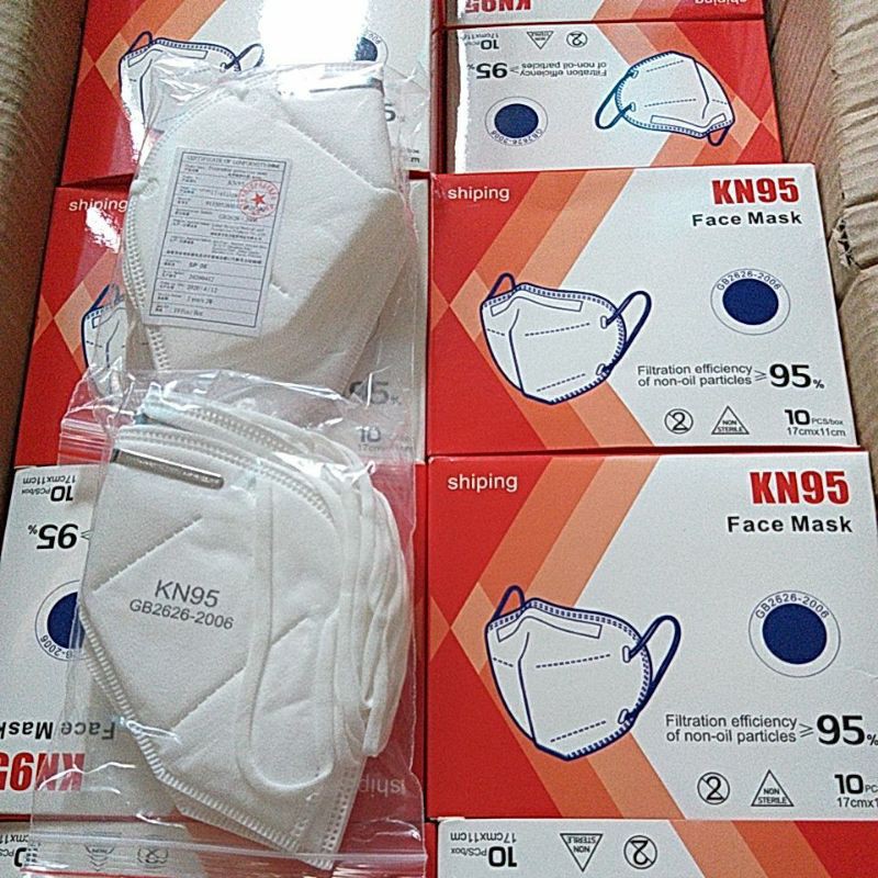 Masker KN95 5ply 1 dus 10 pcs