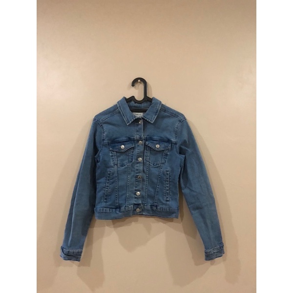 jaket jeans pull and bear (PRELOVED)