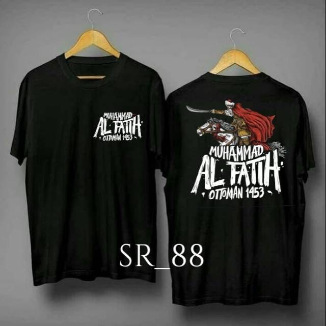 Kaos sablon/ kaos distro/ kaos terbaru/ kaos dakwah/ kaos muhammad al fatih/ kaos khilafah ful katun