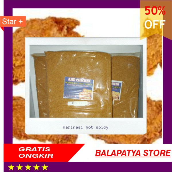 

TERMURAH Tepung Marinasi Hot Spicy Fried chicken
