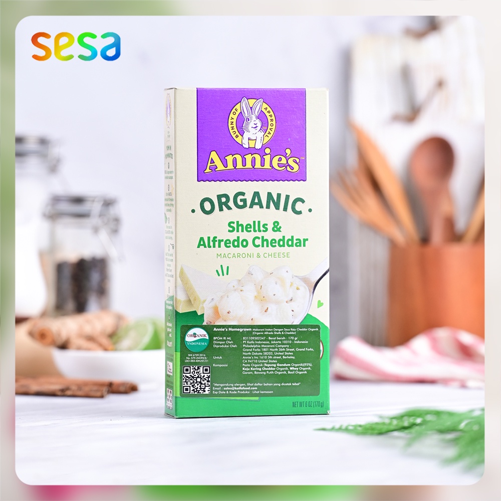 

Annie's - Organic Macaroni and Cheese Alfredo Shells & Cheddar 170 g