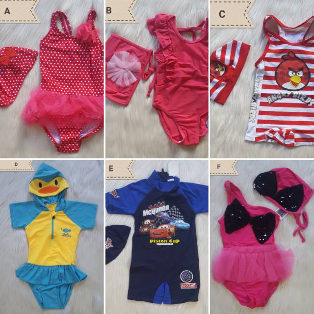 Baju Renang Anak Laki Laki dan Perempuan