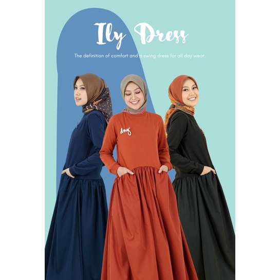 Dress Deenay Ily - Gamis Deenay - Ily dress