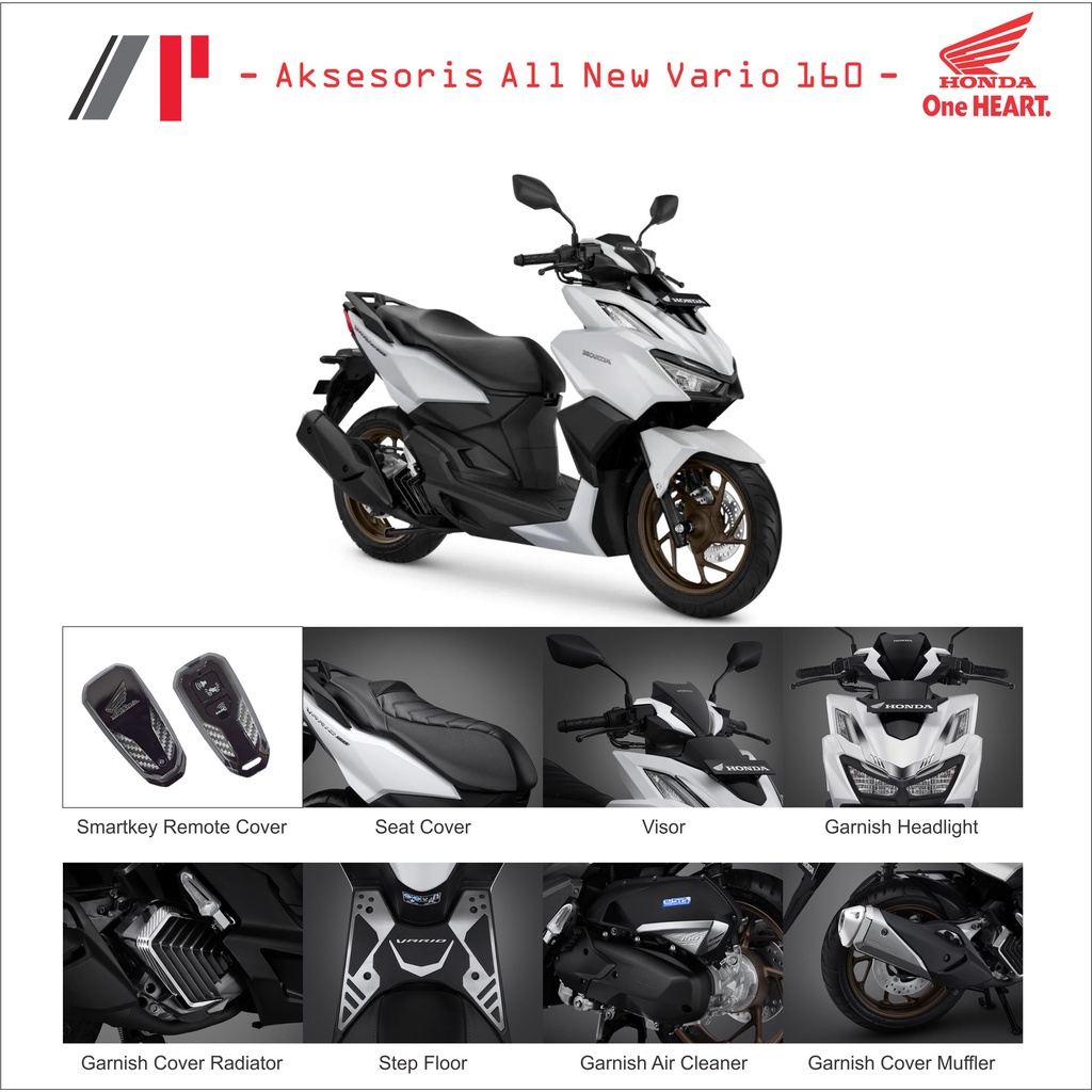 Aksesoris All New Vario 160 Original