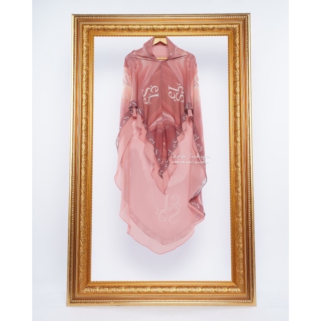 khimar printing by Lina Sukijo