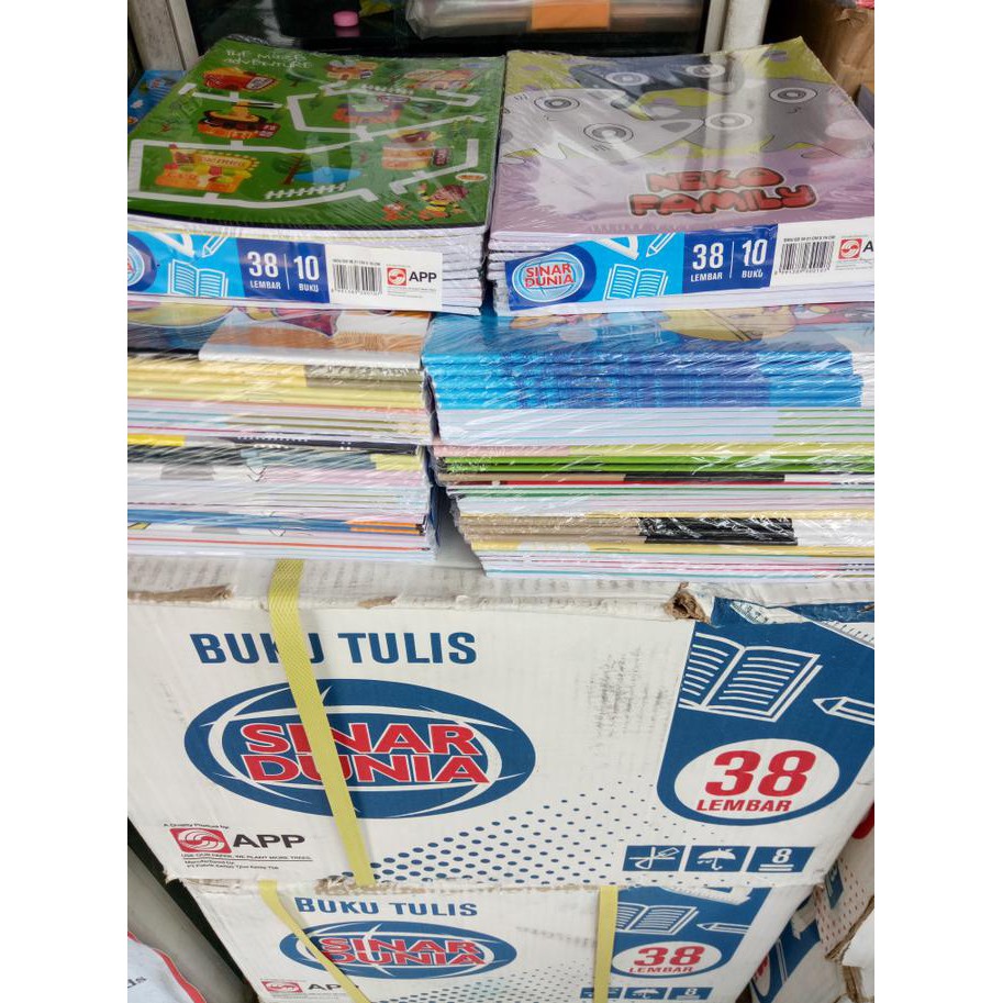 

Buku Tulis Sidu Sinar Dunia 38 Lbr