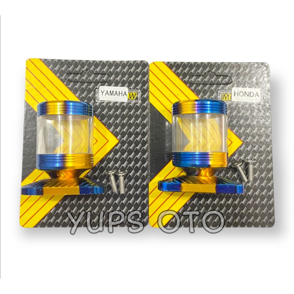 Tutup Minyak Rem Model Stempel Transparan Twotone Matic  Beat Beat Fi Scopy Scopy Fi  Mio Vega dll