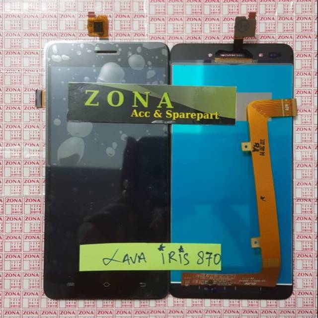 Lcd+Touchscreen Lava Iris 4G 870 Fullset