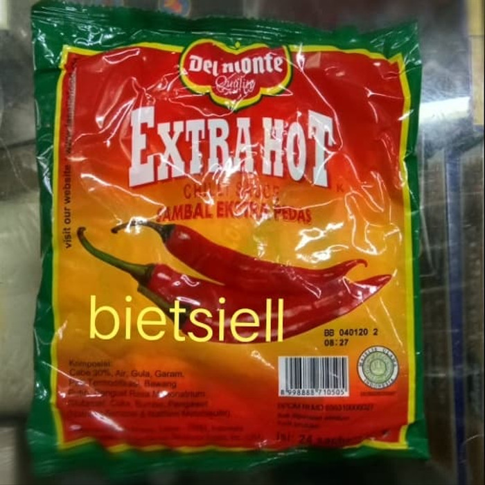 

Best Seller - Delmonte Sambal Sachet 9 Gr 20 Pak/Karton