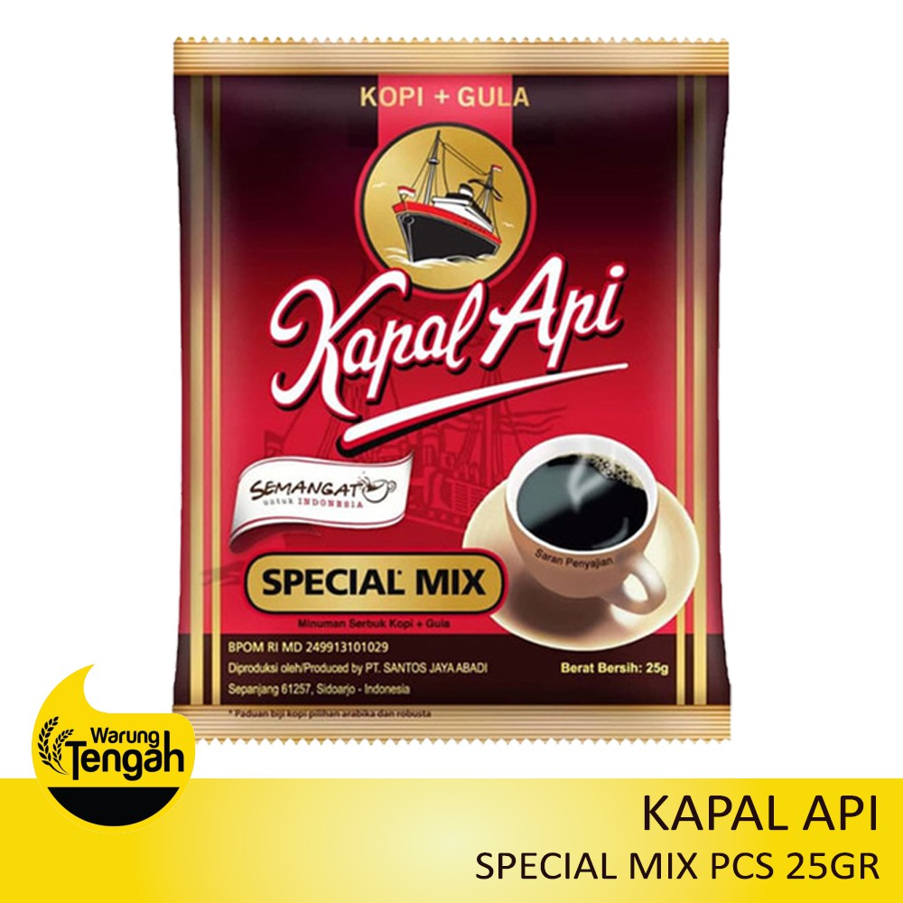 

[5 PCS] Kapal Api Special Mix 25gr