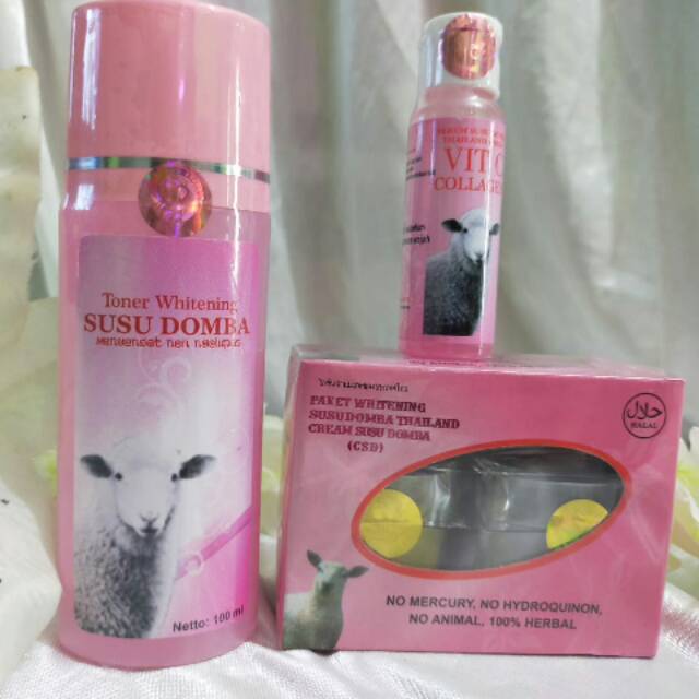 Paket krim susu domba