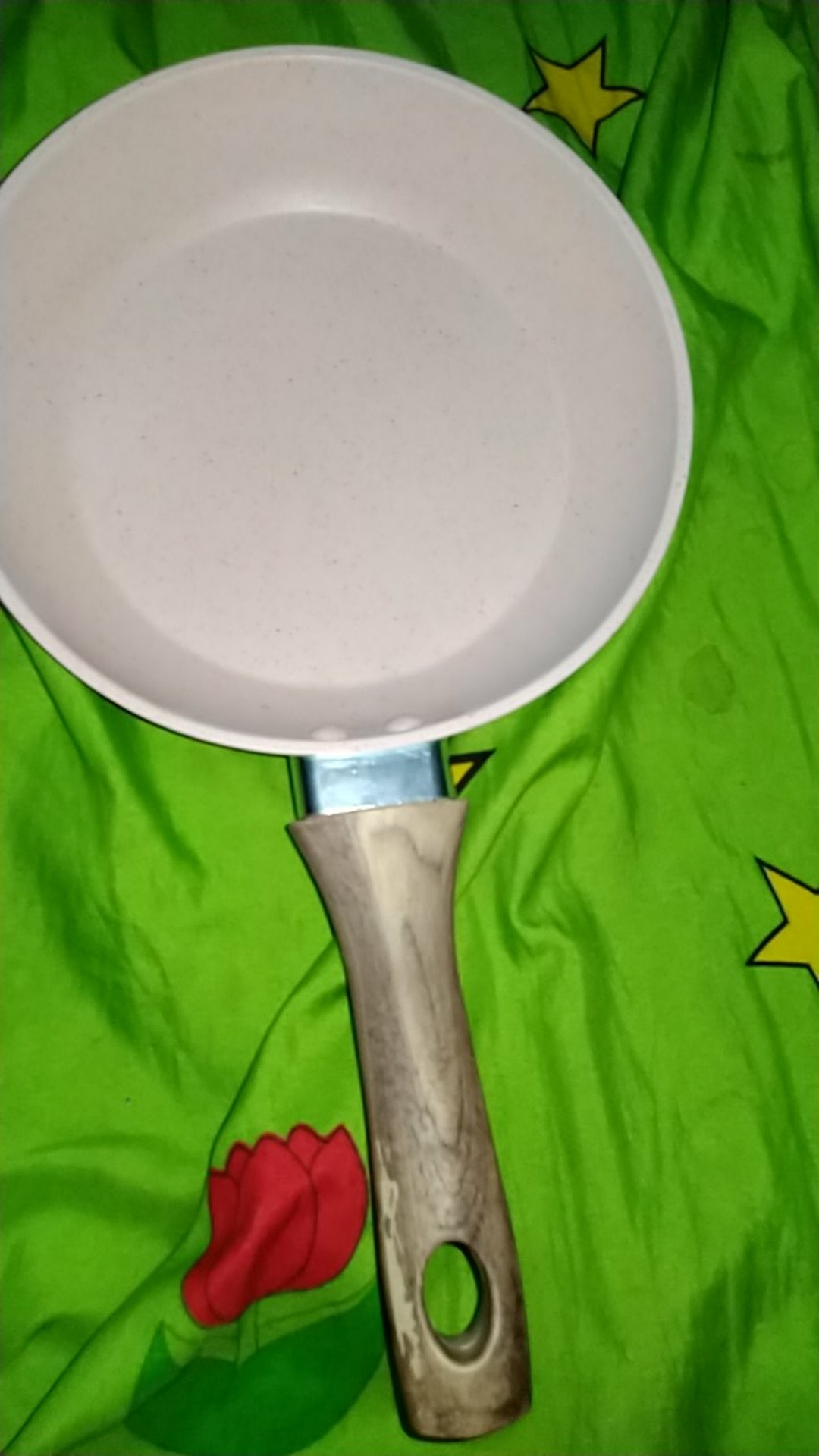 Fry Pan Wooden Touch