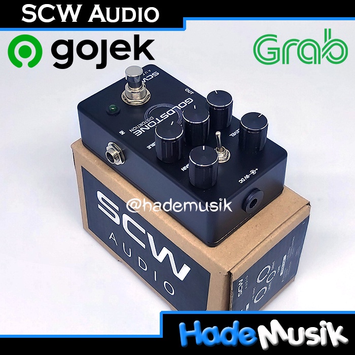 Efek Gitar SCW Audio Goldstone Distortion ( JCM800 Amp-in-a-box )
