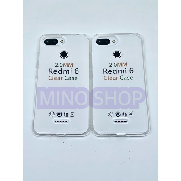 SOFTCASE TRANSPARAN XIAOMI REDMI 6 PREMIUM CLEAR SOFTCASE