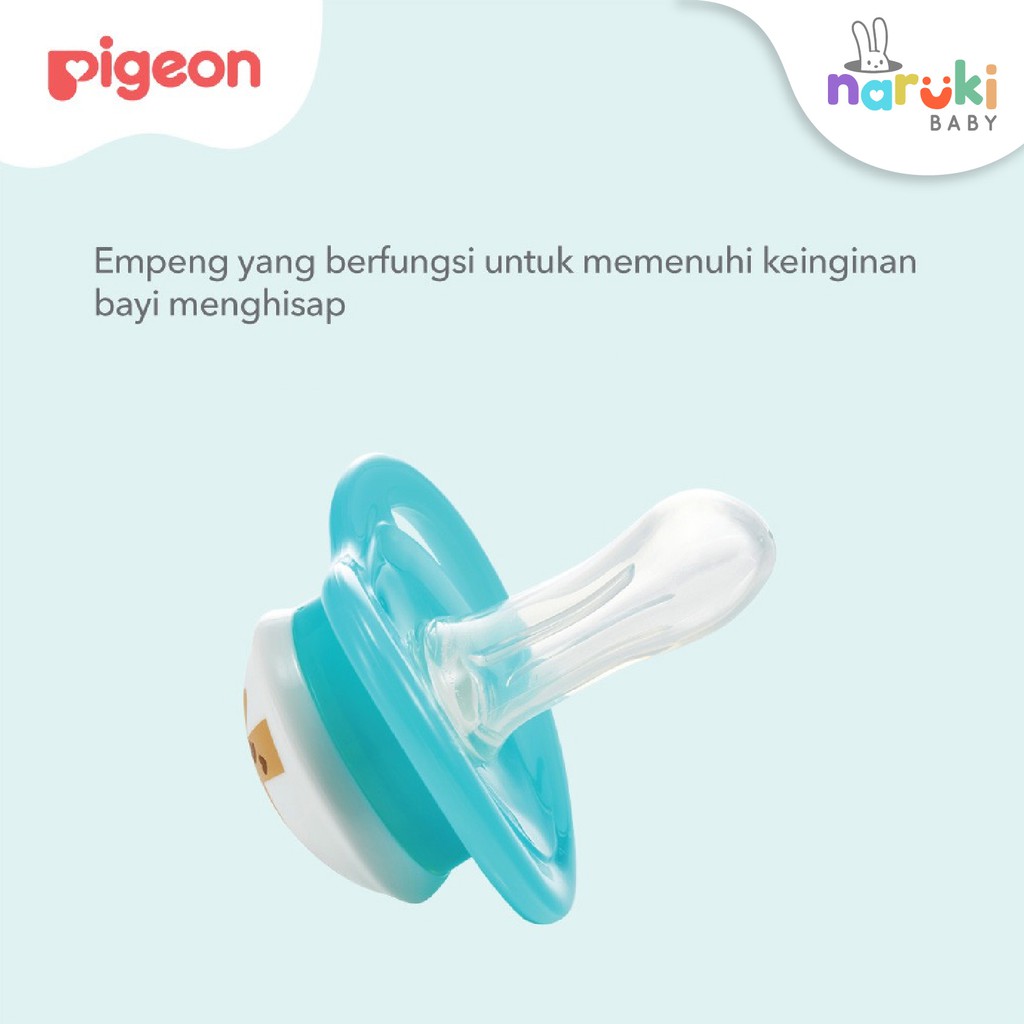 Pigeon Minilight Pacifier Boy Girl Unisex Empeng Bayi Size S M L utk 0M -12M+