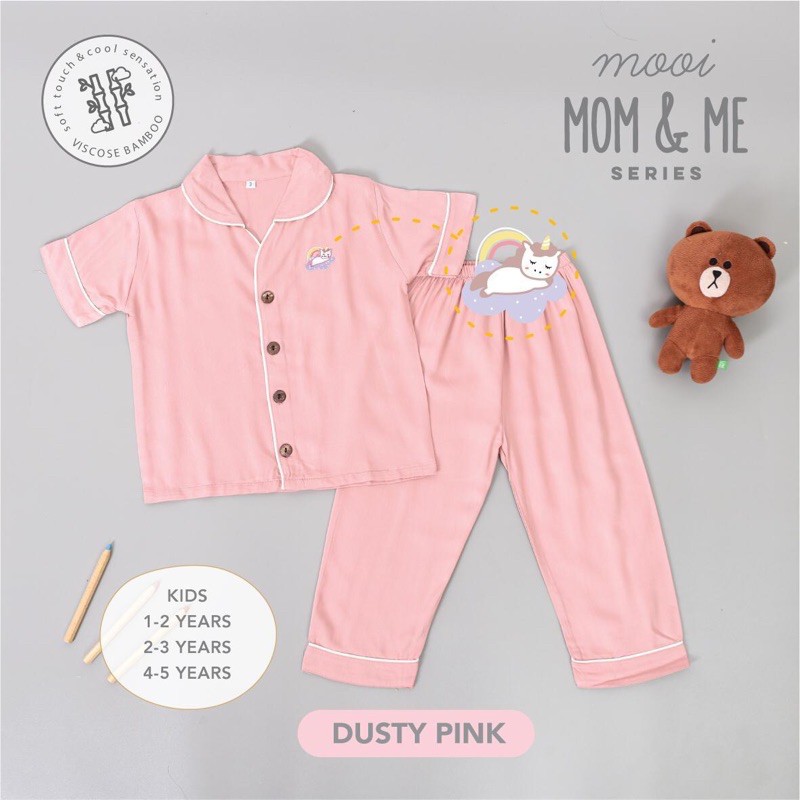 MOOI Baju Tidur Ibu &amp; Anak  / Piama / Piyama Mom &amp; Me