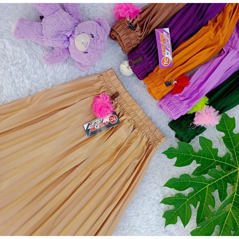 ROK PLISKET ANAK PEREMPUAN / 9-11 TAHUN ROK ANAK PEREMPUAN / ROK PLISKET